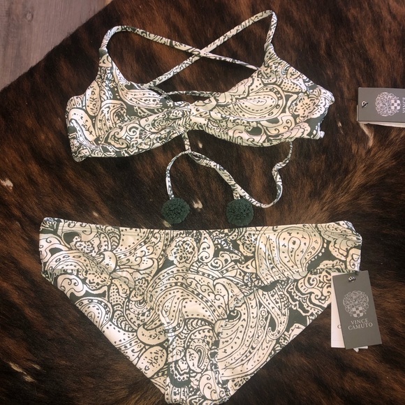 Vince Camuto Other - Vince Camuto SWIM - Paisley Bikini Set